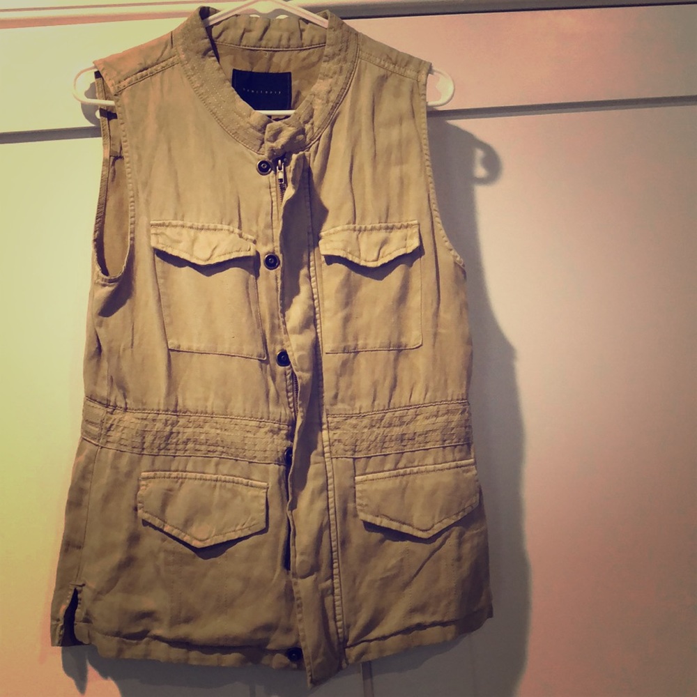 BRAND NEW SANCTUARY BEIGE VEST